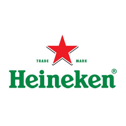 Le logo de la bière Heineken. Il s'agit d'une référence newbiz d'Antoine Chadufau.
