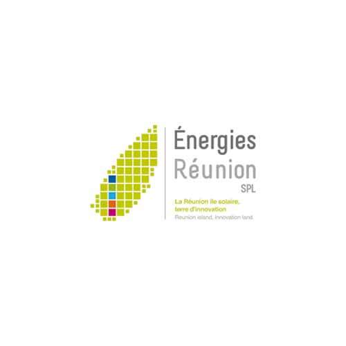 Le logo de la SPL Energies Réunion. Il s'agit d'une référence client en conseil en communication d'Antoine Chadufau.