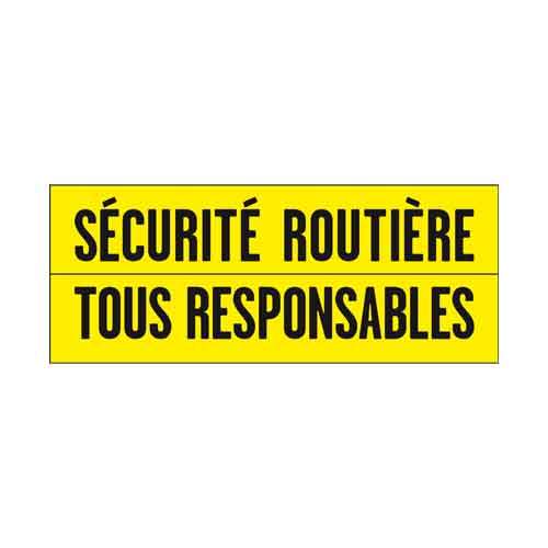 Le logo de la Sécurité Routière. Il s'agit d'une référence client en conseil en communication d'Antoine Chadufau.