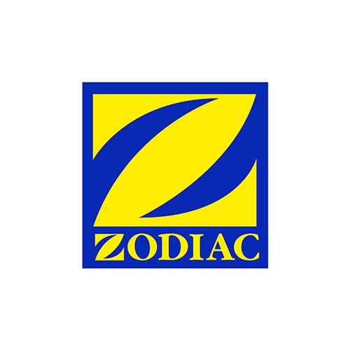 Le logo de Zodiac, marque de bateaux pneumatiques. Il s'agit d'une référence Publishing Services d'Antoine Chadufau.