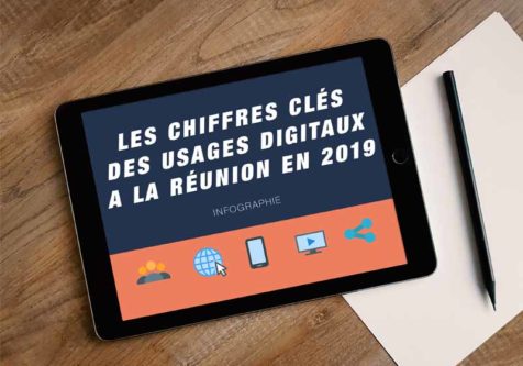 Infographie : Les chiffres clés des usages digitaux à La Réunion en 2019