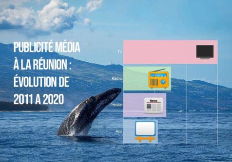 Publicité Média à La Réunion : évolution de 2011 à 2020